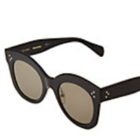 CELINE Women's 41443/S 50mm Black Sunglasses